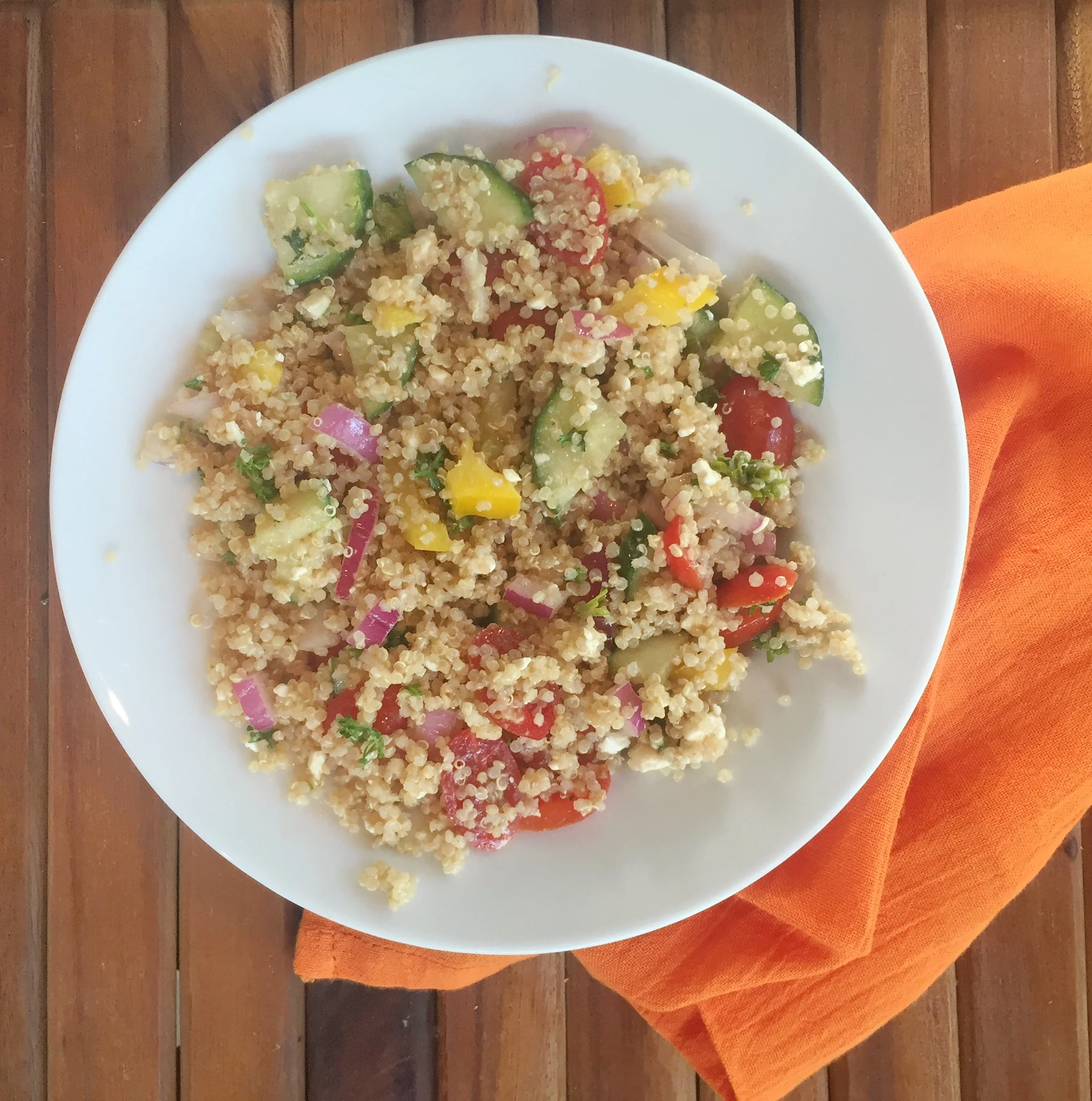 Mediterranean Quinoa Salad