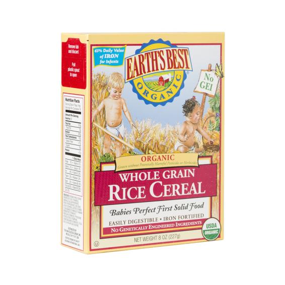 single grain iron fortified cereal