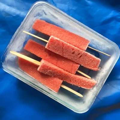 Watermelon on a stick