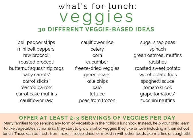 My Favorite School Lunch Supplies — Veggies & Virtue