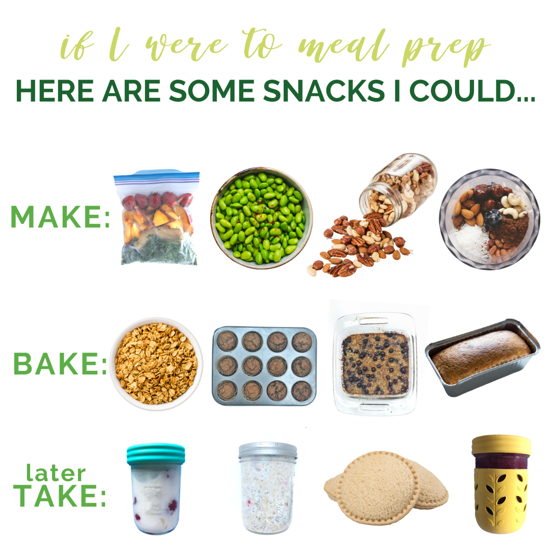 Meal Prep Snacks -  Healthy Snack Ideas