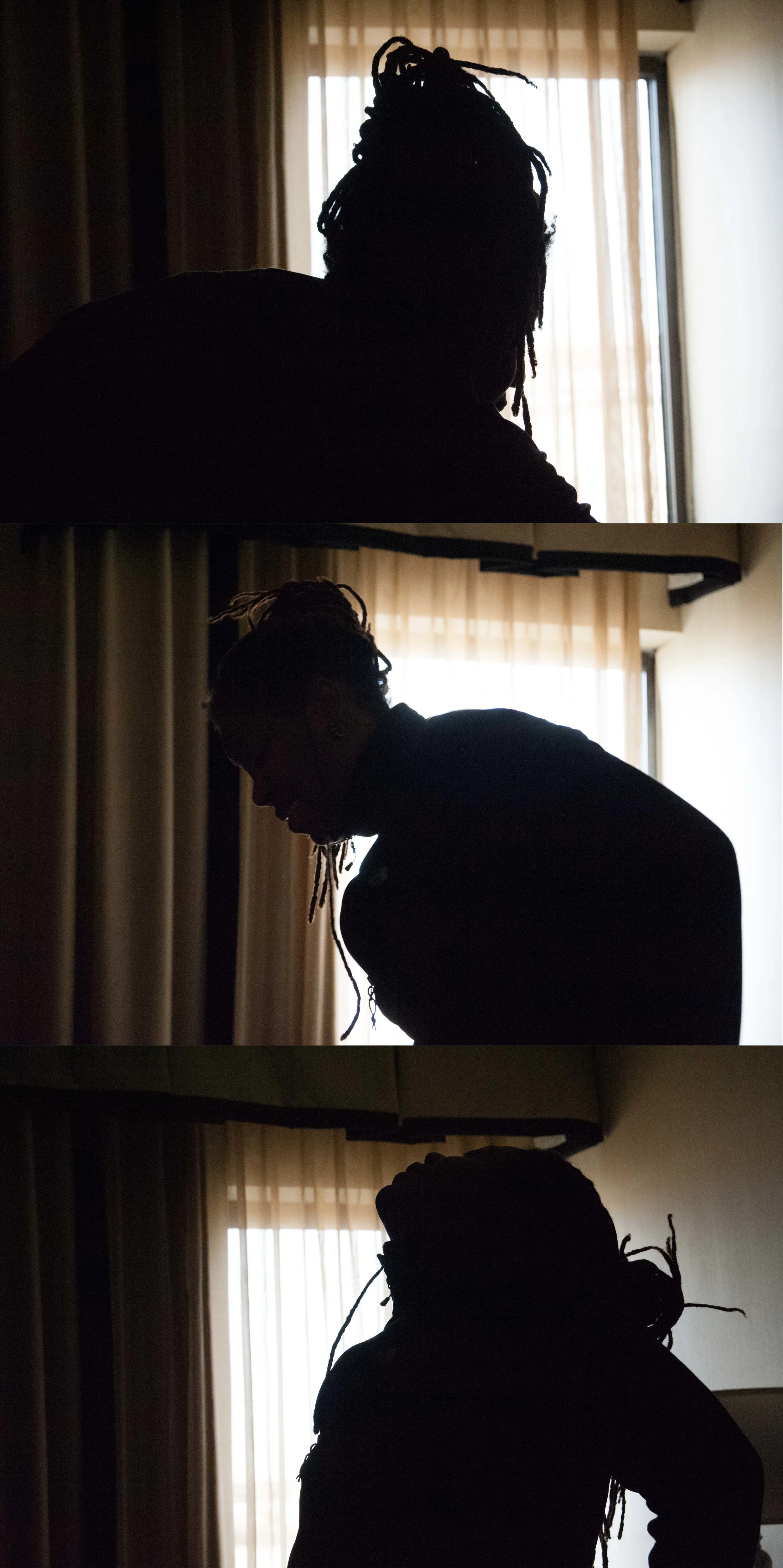   ...work in progress 2017, (tryptich)     