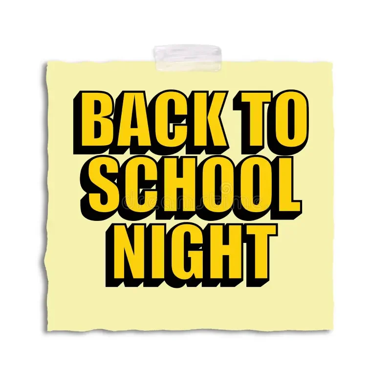 Back to School Night