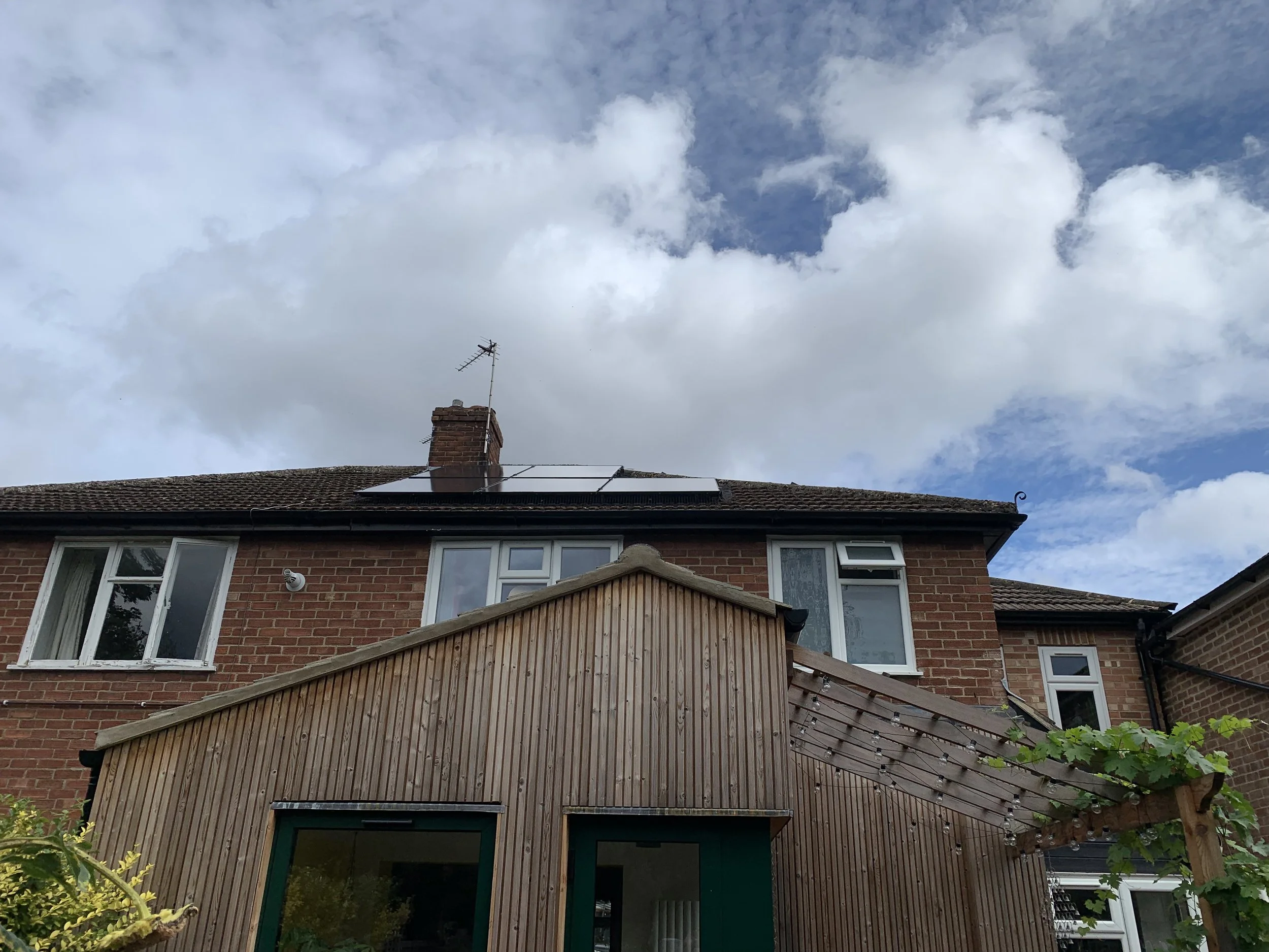 PVs on Energy Efficient Home Retrofit in Oxford