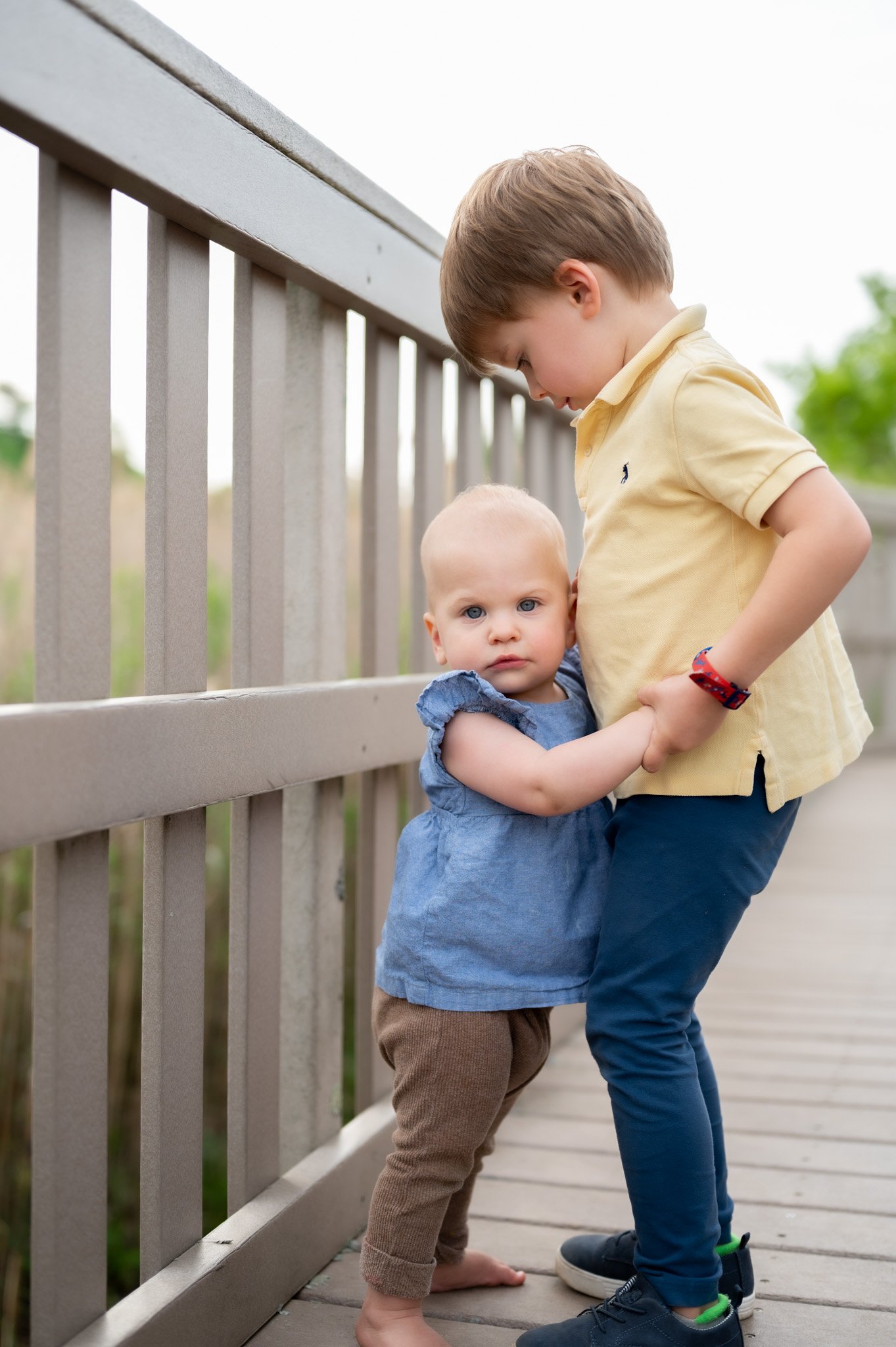 Flint Park Larchmont sibling children’s portraits