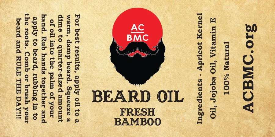 Fresh Bamboo Beard Oil