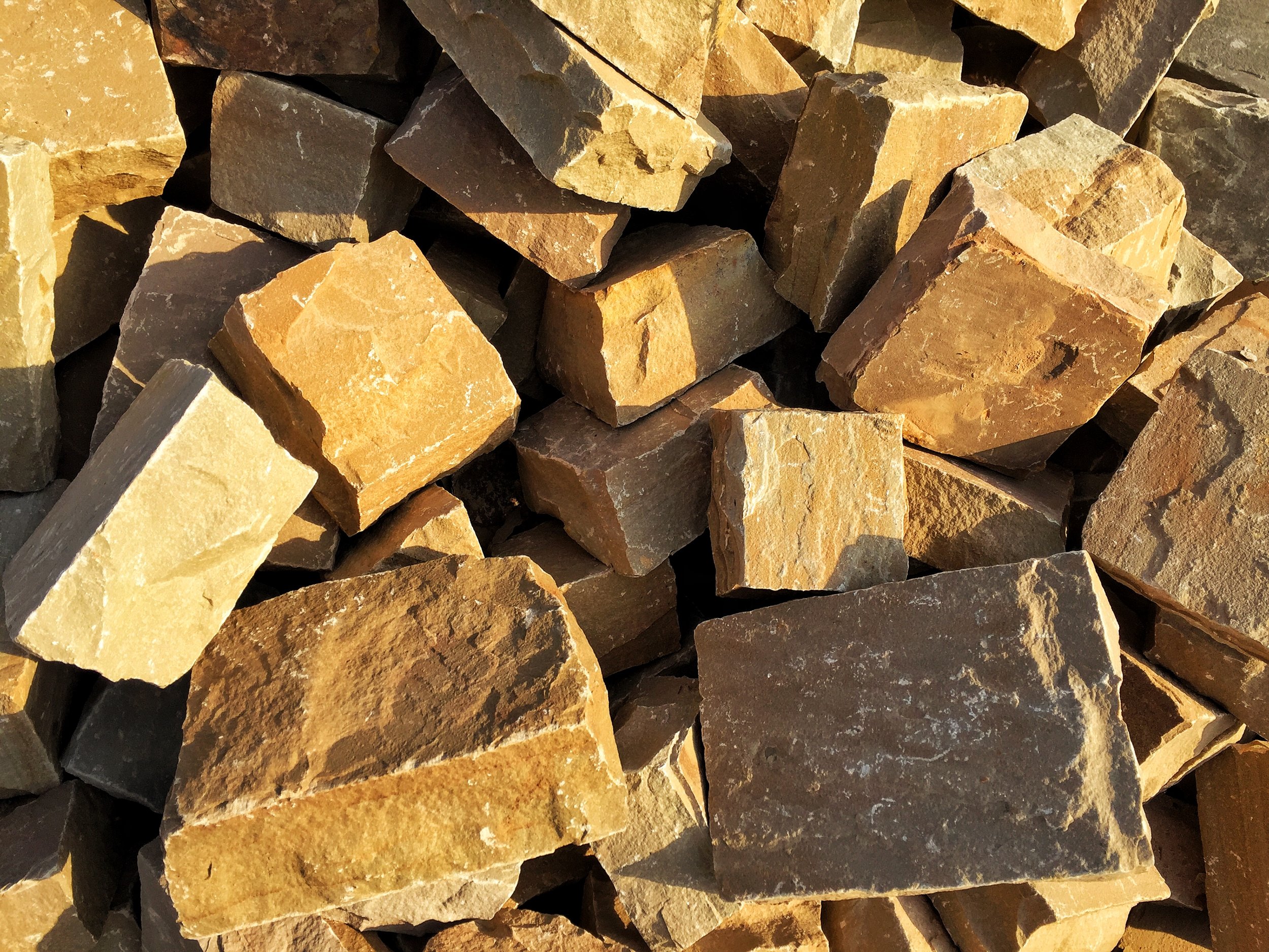 Indian cobblestones. Beautiful, cheap, but often deadly to the workers who make them by hand