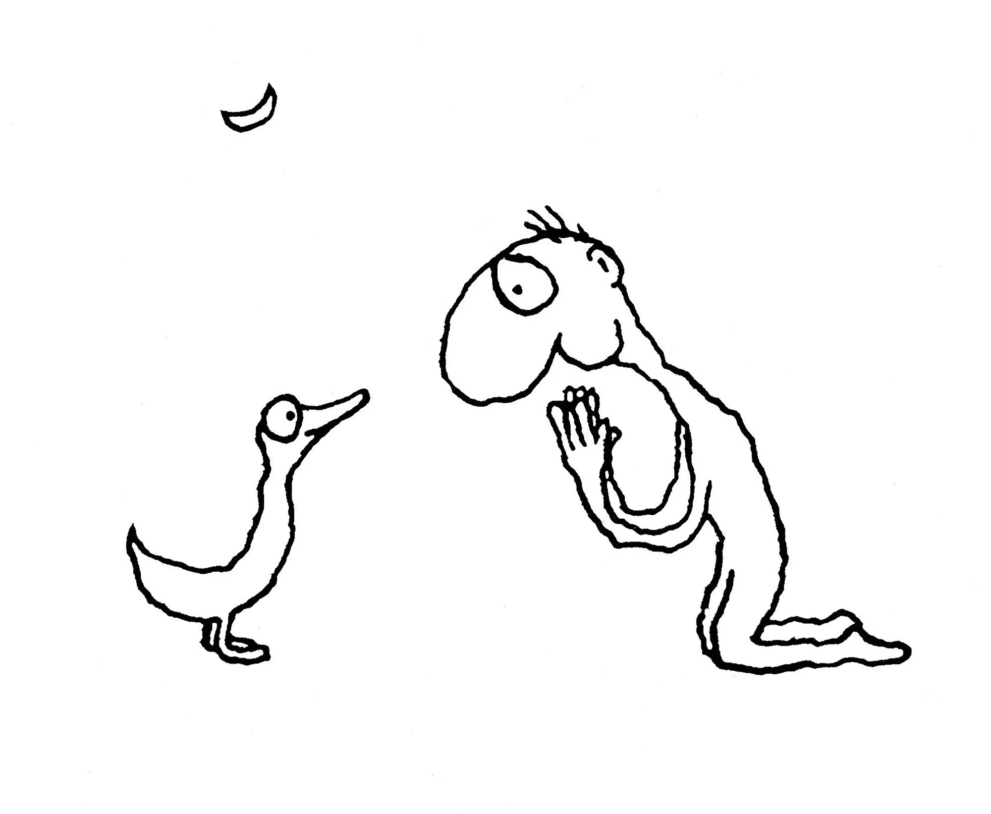 When the duck speaks