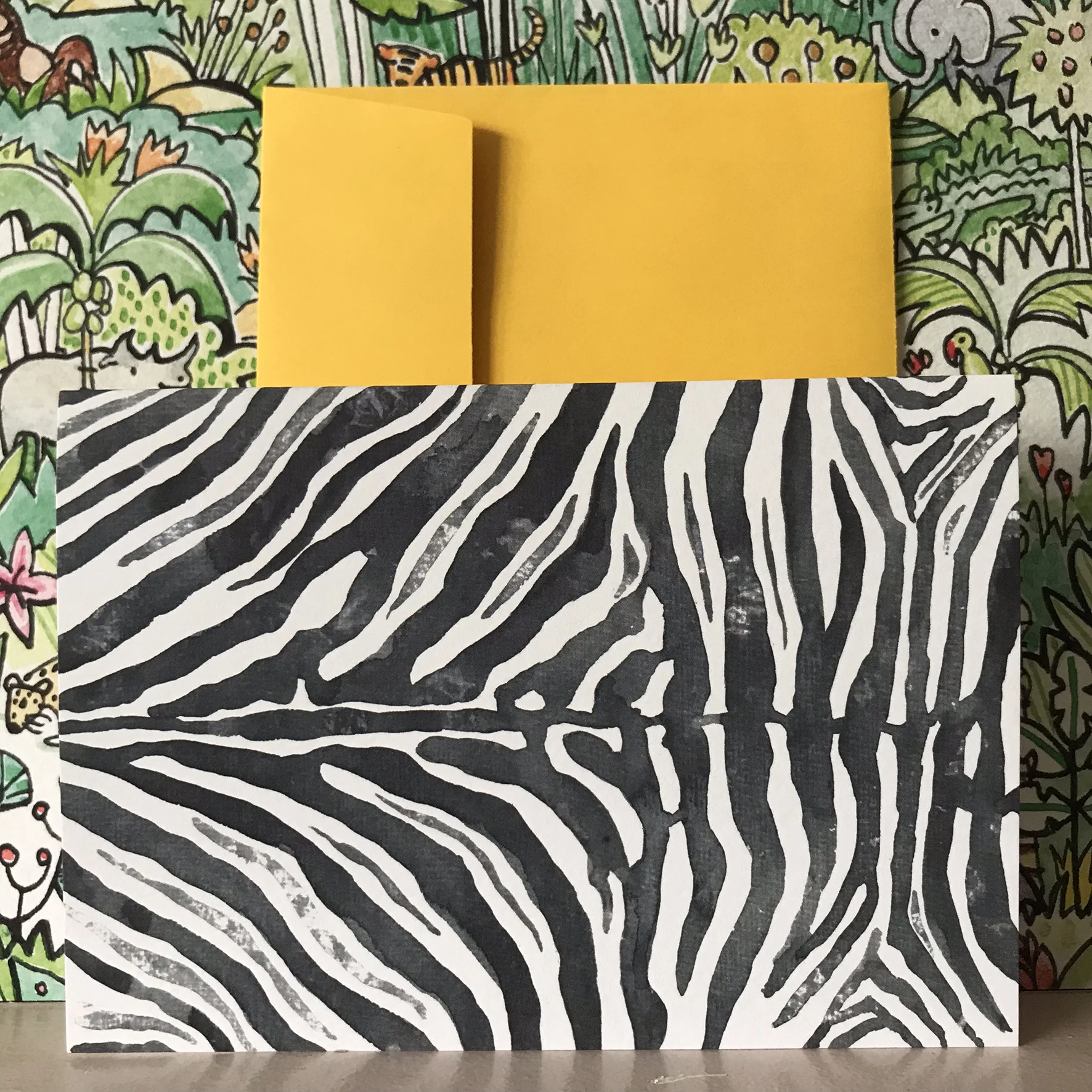 rebsville-card-zebra-stormcloud-black-watercolour-animal-print-art-rebecca-lea-williams-shelfie.jpg