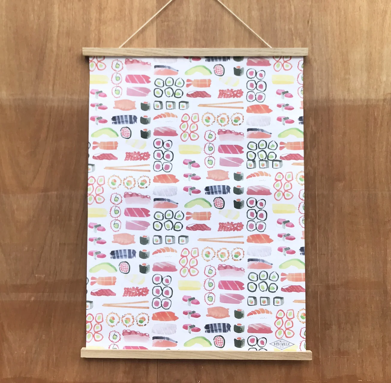 rebsville-illustrated-watercolour-wrapping-paper-eat-sushi-japanese-wall-hanging-2.jpg