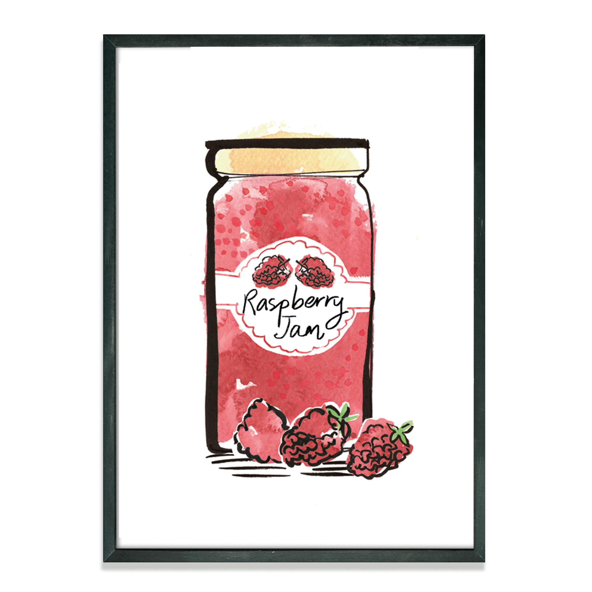 'RASPBERRY JAM' A5 ART PRINT (PERSONALISED OPTION) (Copy)