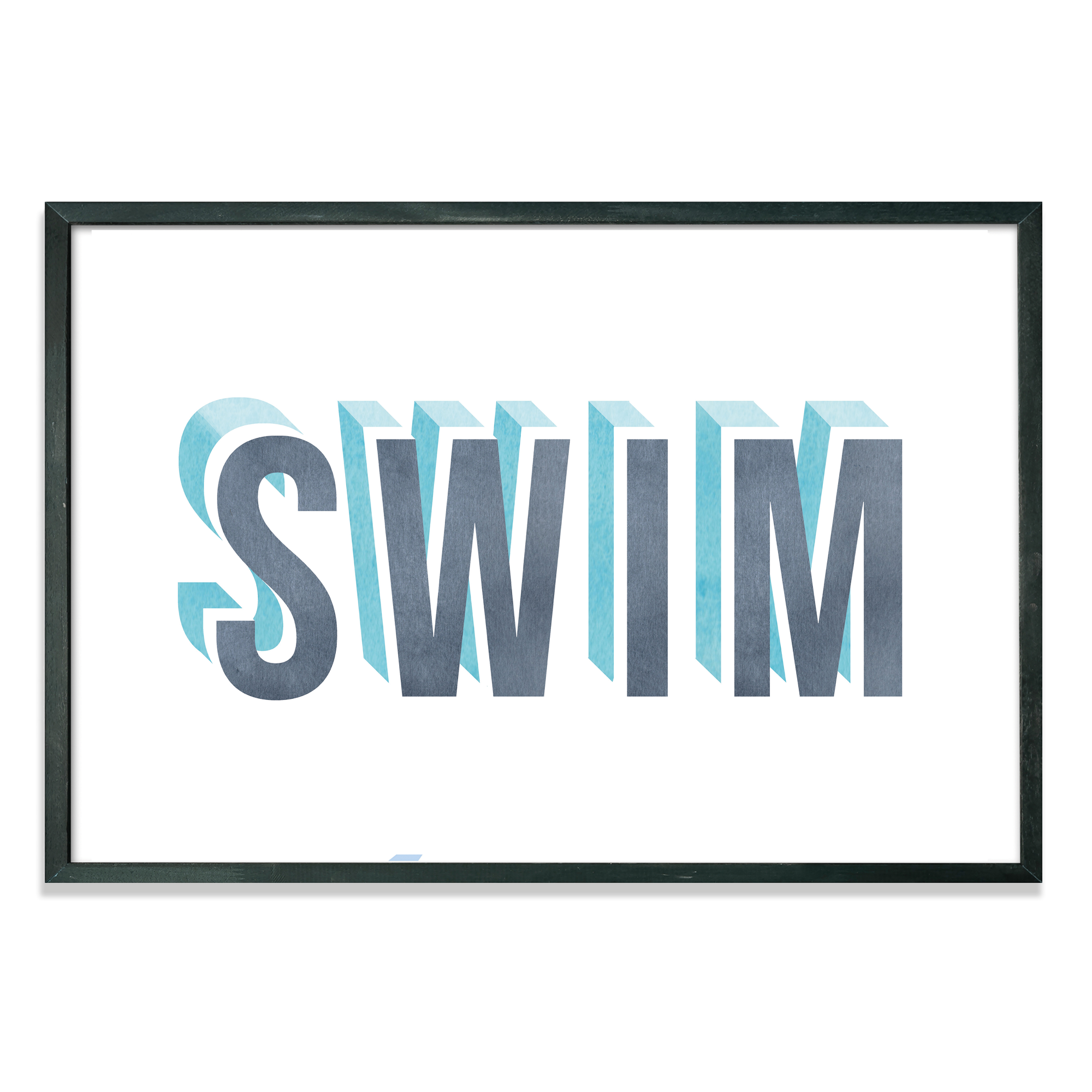 'SWIM' ART PRINT