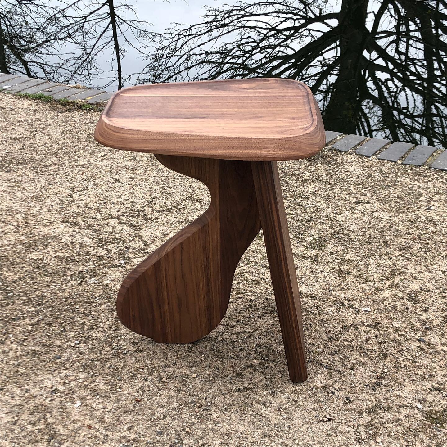 New dining range for indoor and outdoor use in Walnut & Oak. Ranging from dining tables, stools , side tables and much more #outdoorfurniture #woodenfurniture #contemporarydesign