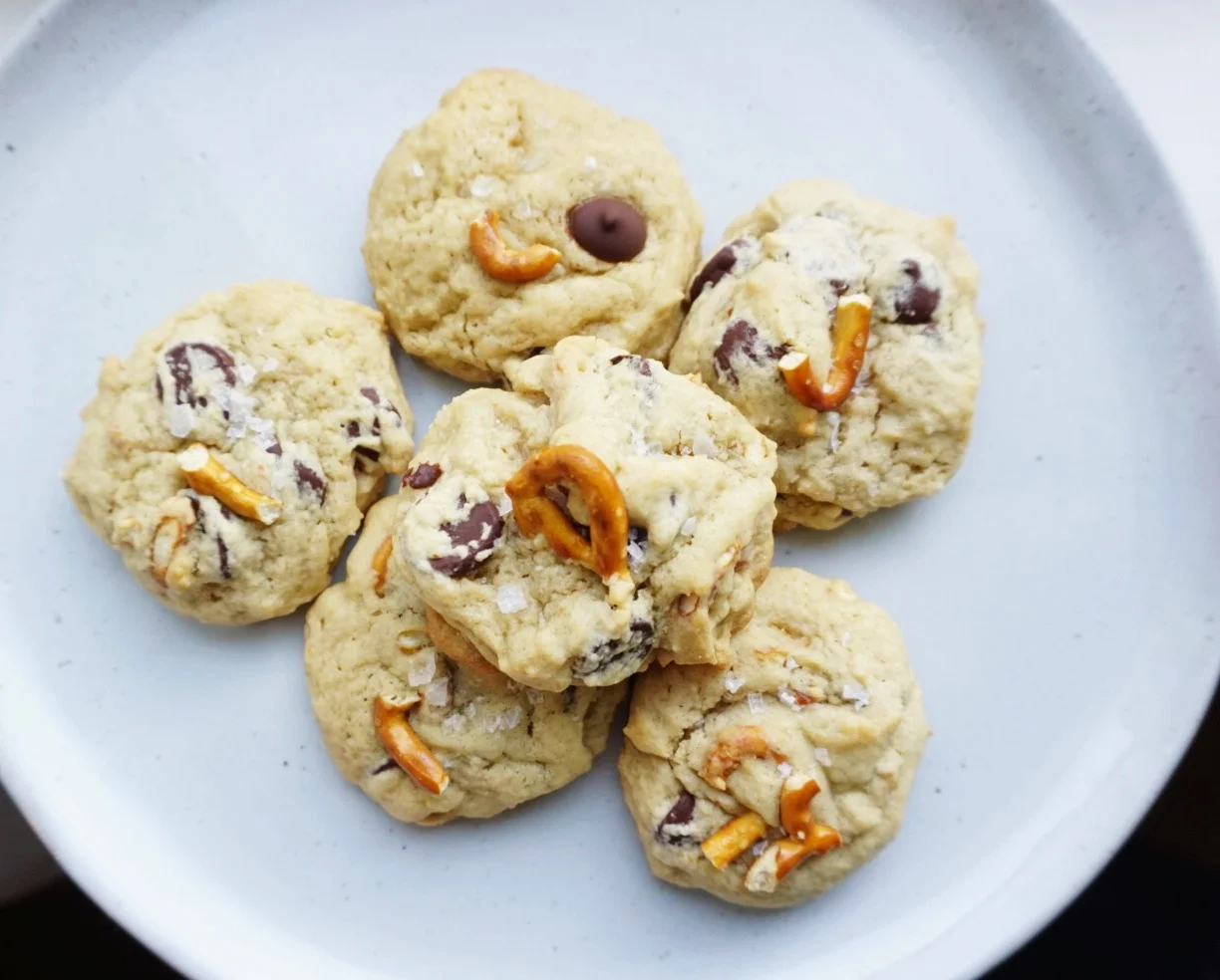 Pretzel Chocolate Chip Cookies