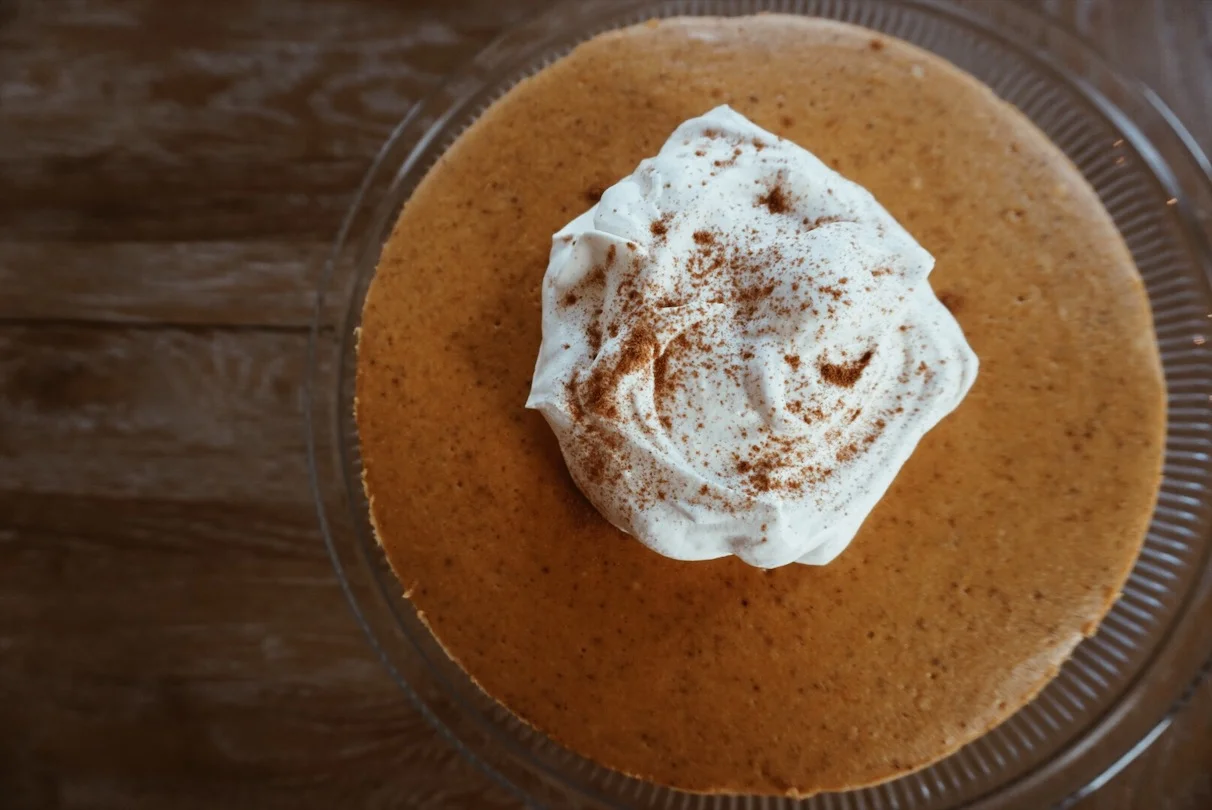 Pumpkin Bourbon Cheesecake