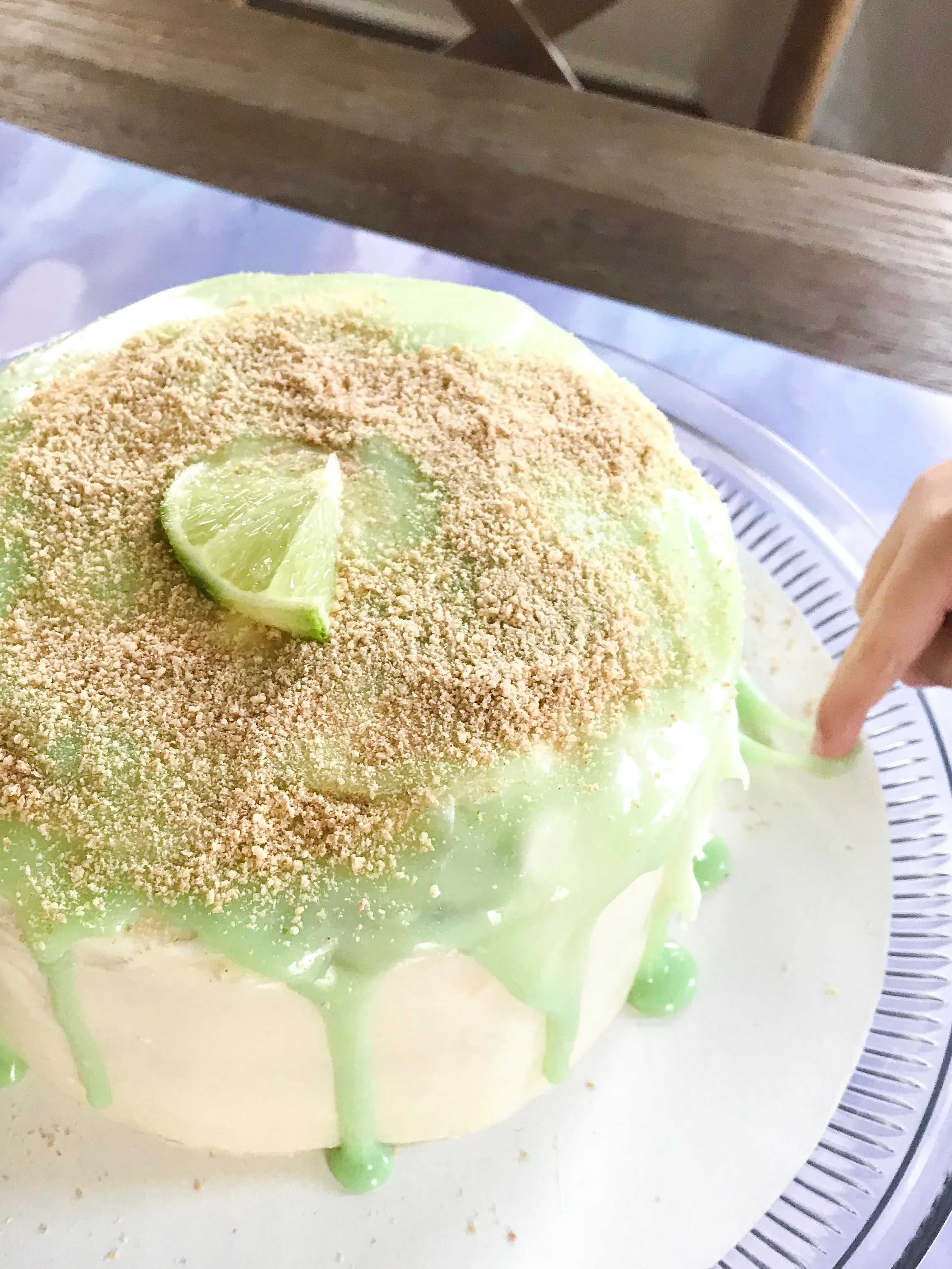 Key Lime "Pie" Layer Cake