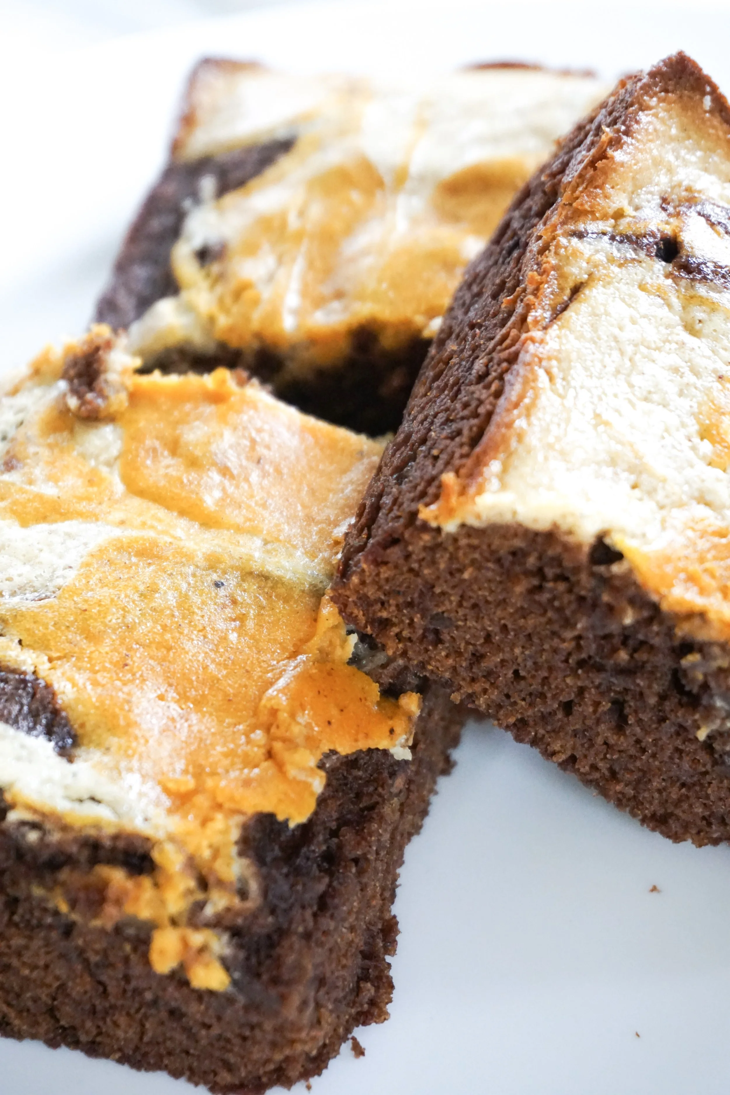 Pumpkin Cream Cheese Brownies