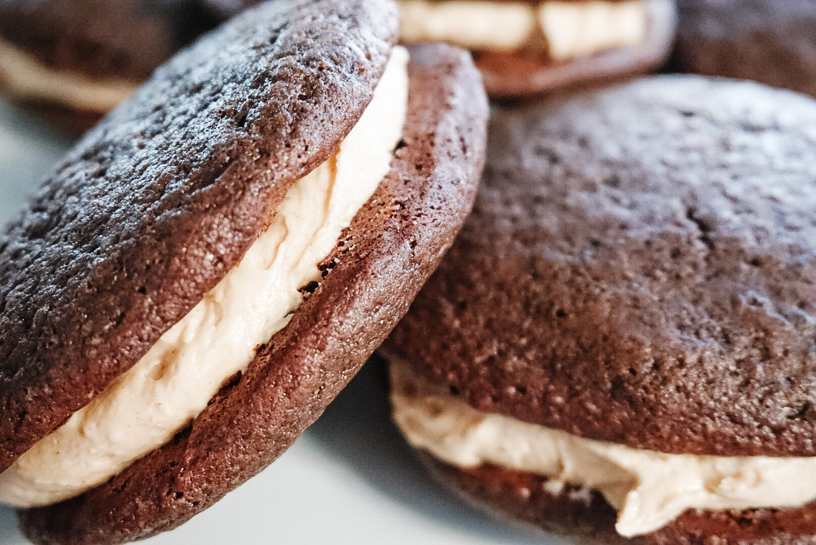 Chocolate Peanut Butter Whoopie Pies