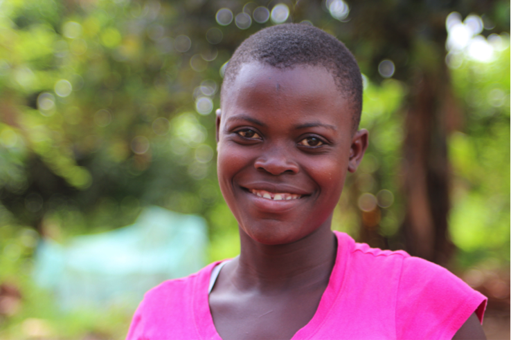 I come to school because I want to be a teacher and help the children of Uganda.
