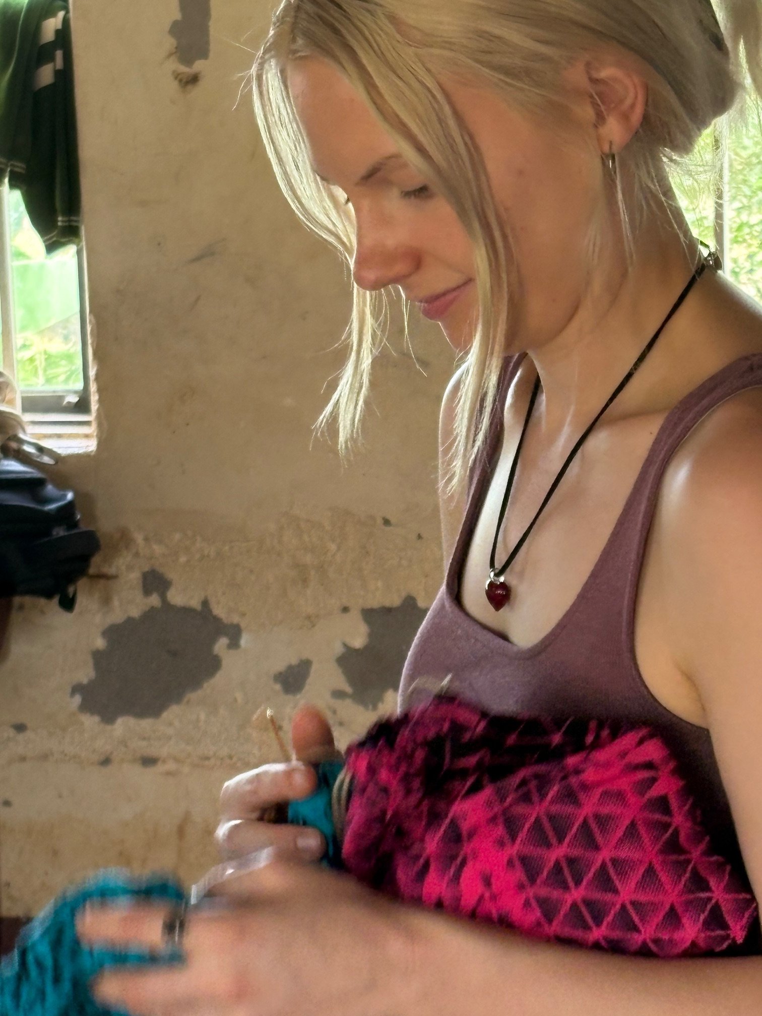 Brynn handing out kits 2.jpeg