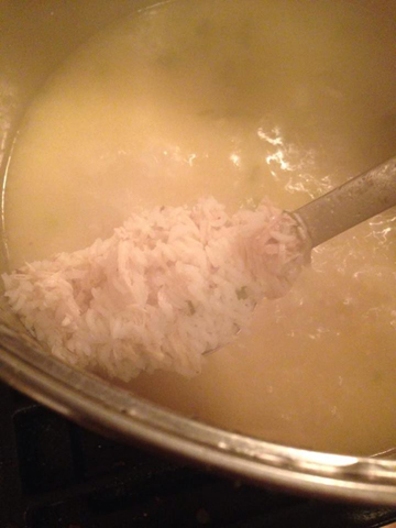 rice just added