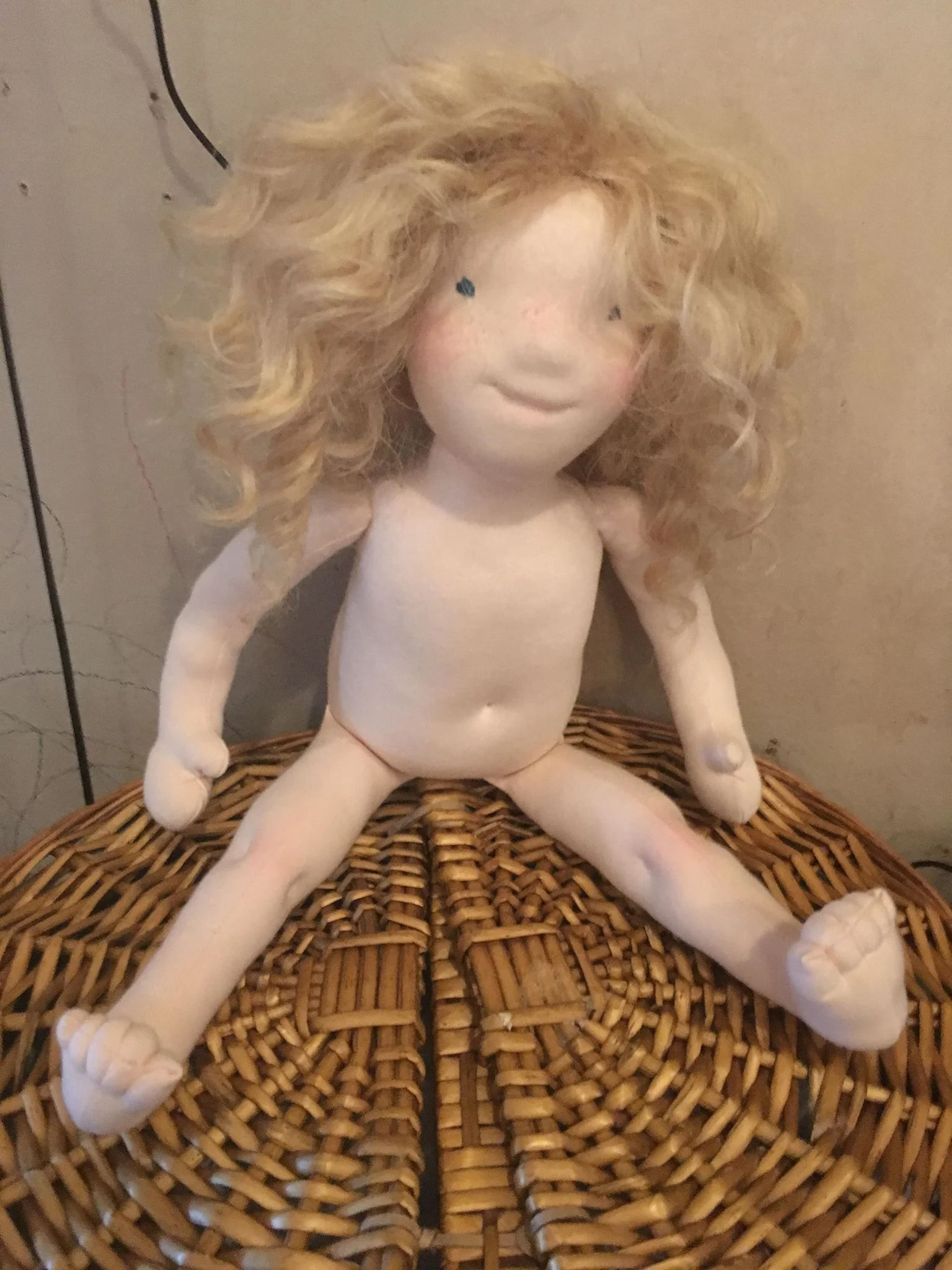 finished but rather nude dolly