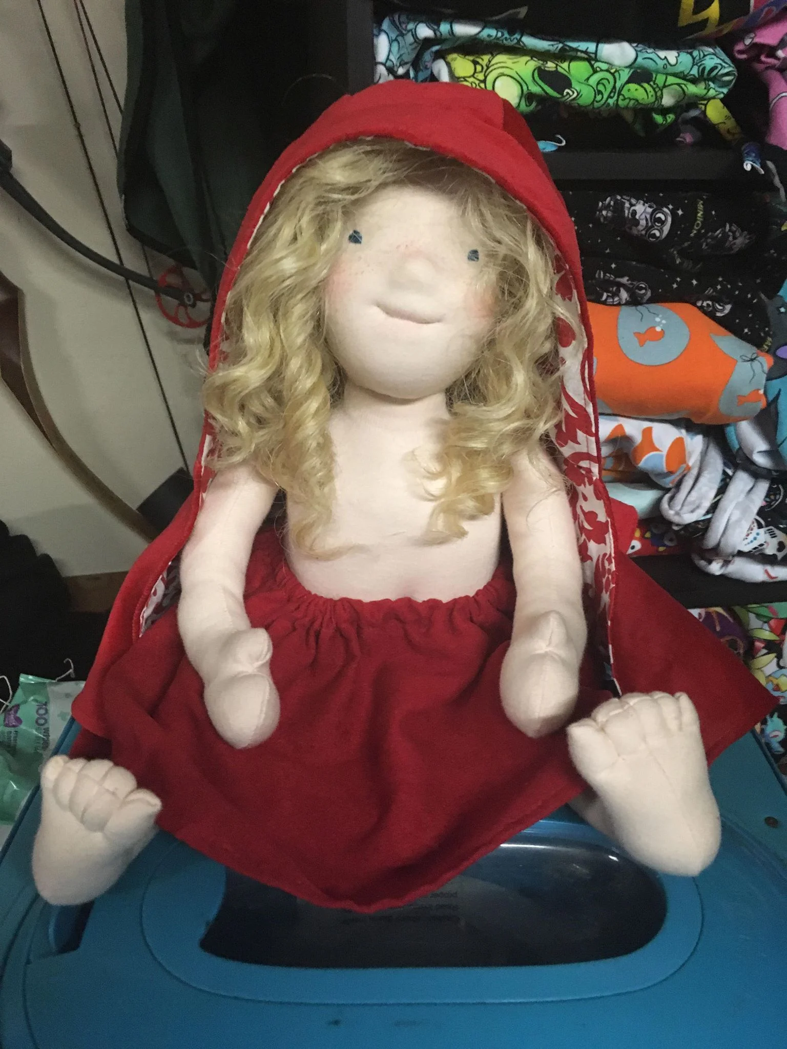getting some clothes together
