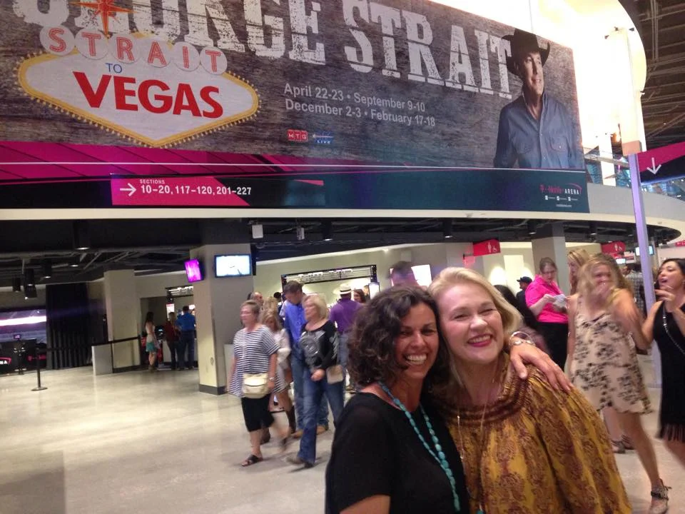 Seeing George Strait in concert with one of my closest friends. Major bucket list moment.