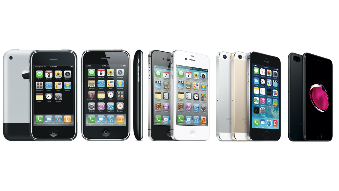 A timeline of the evolving iPhone...