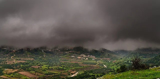 Rain Showers in the Golan - Courtesy of Vad Levin