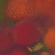 Earthy | Pastel on Copper, 6 x 6 inches, 14.25 x 14.5 inches framed