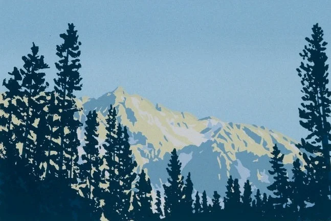 Last Light | Serigraph, 8 colors, 10 x 6.75 in | $250