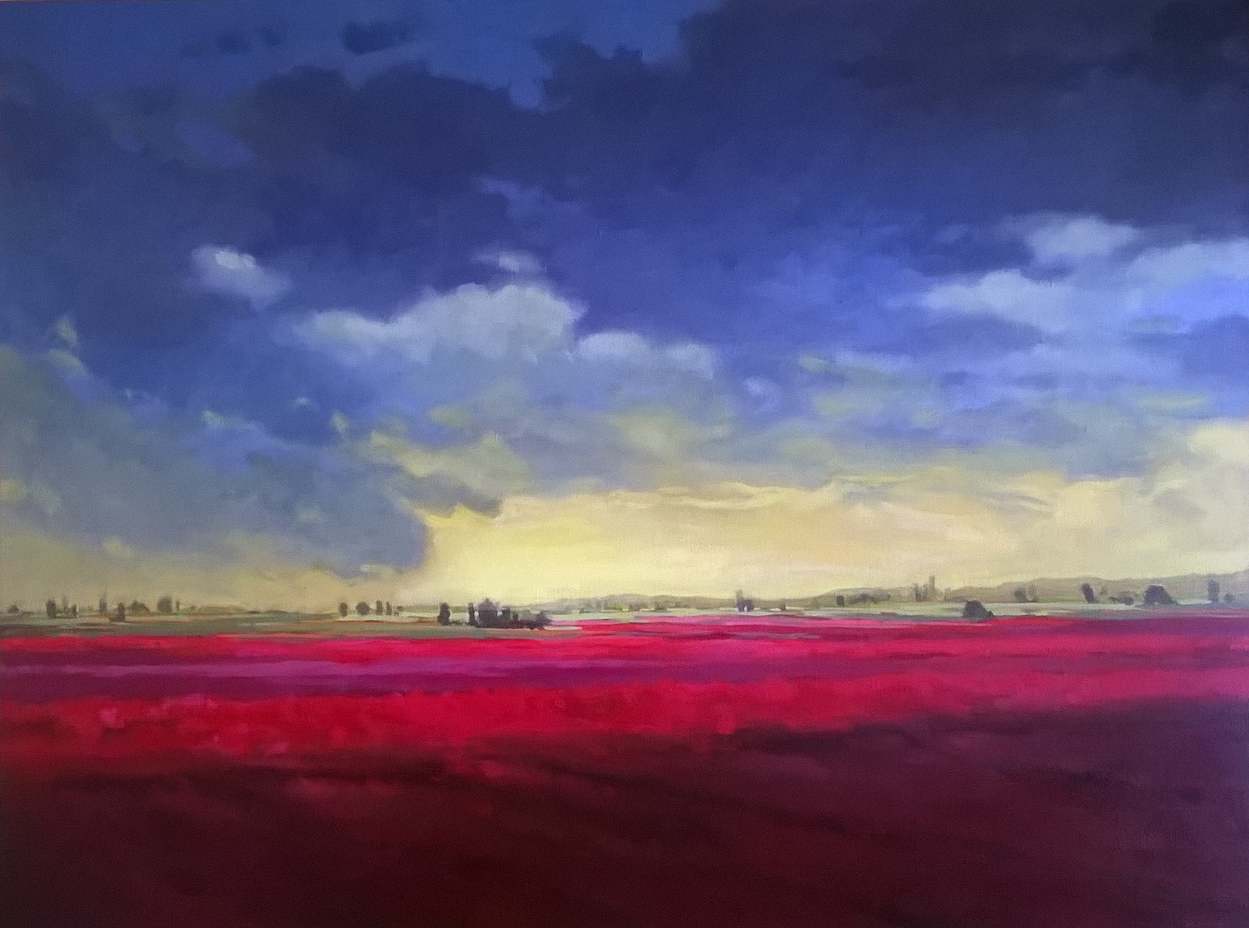 Skagit Valley | Acrylic on Canvas, 48 x 36 in | Sold