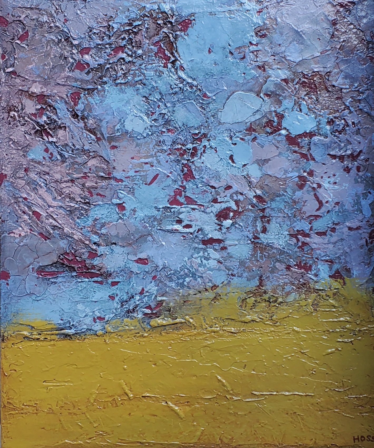 Wallscape #18 | 20 x 24 in | $3,000 | Sold