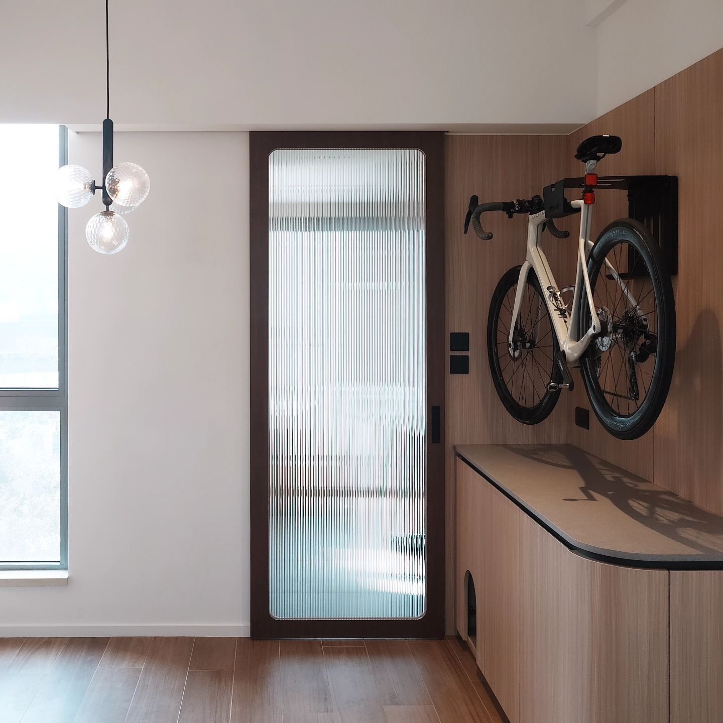 good to see your excited face once step into renovated home, 
chapter2 bike hanged on wall , then smile 😊

a wonderful start and we believe good luck always be there

studio roof
t: 852 67622823
e: hello@studioroof.com.hk
w: www.studioroof.com.hk
we