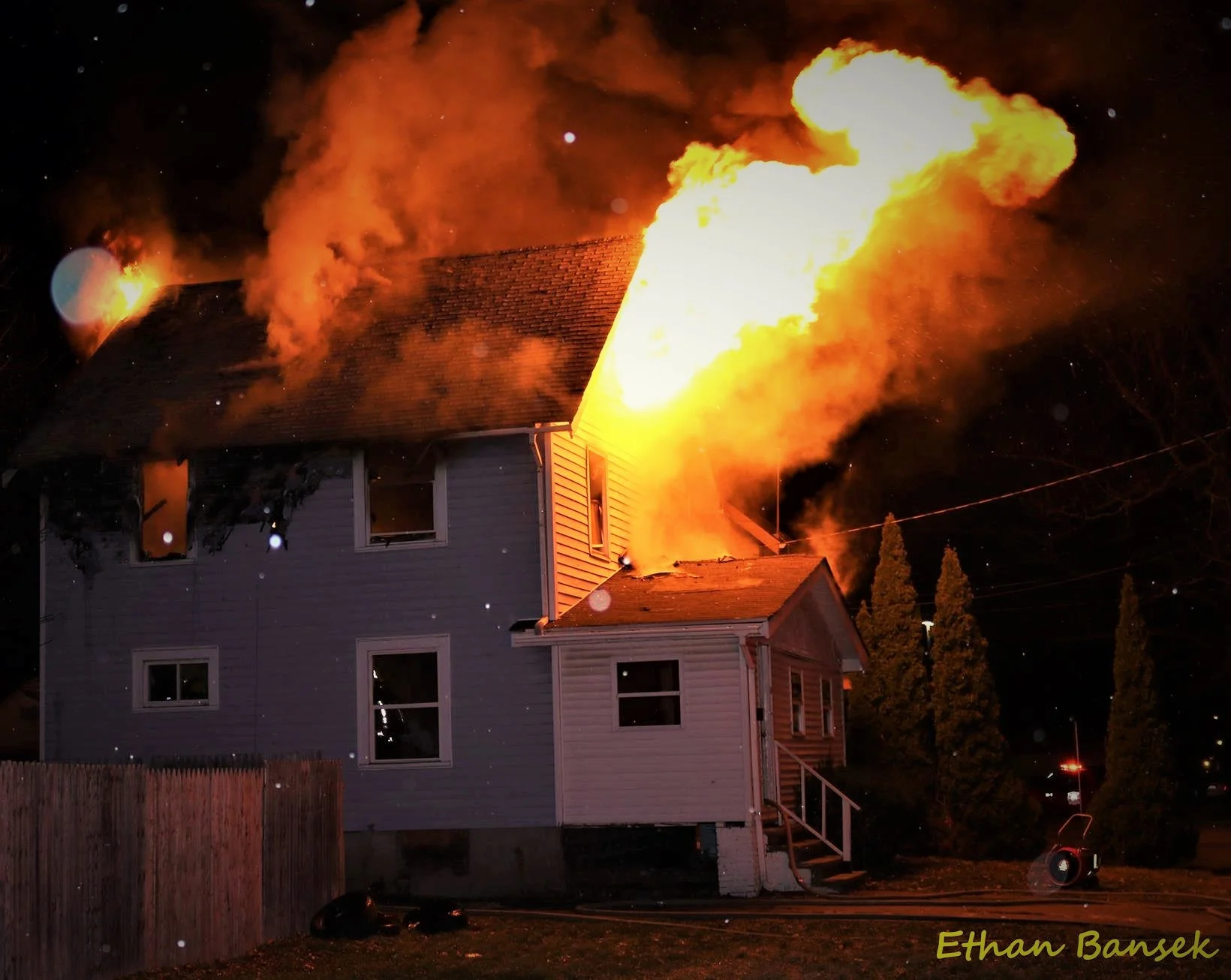 House Fire - Oakdale Avenue - 1/28/17