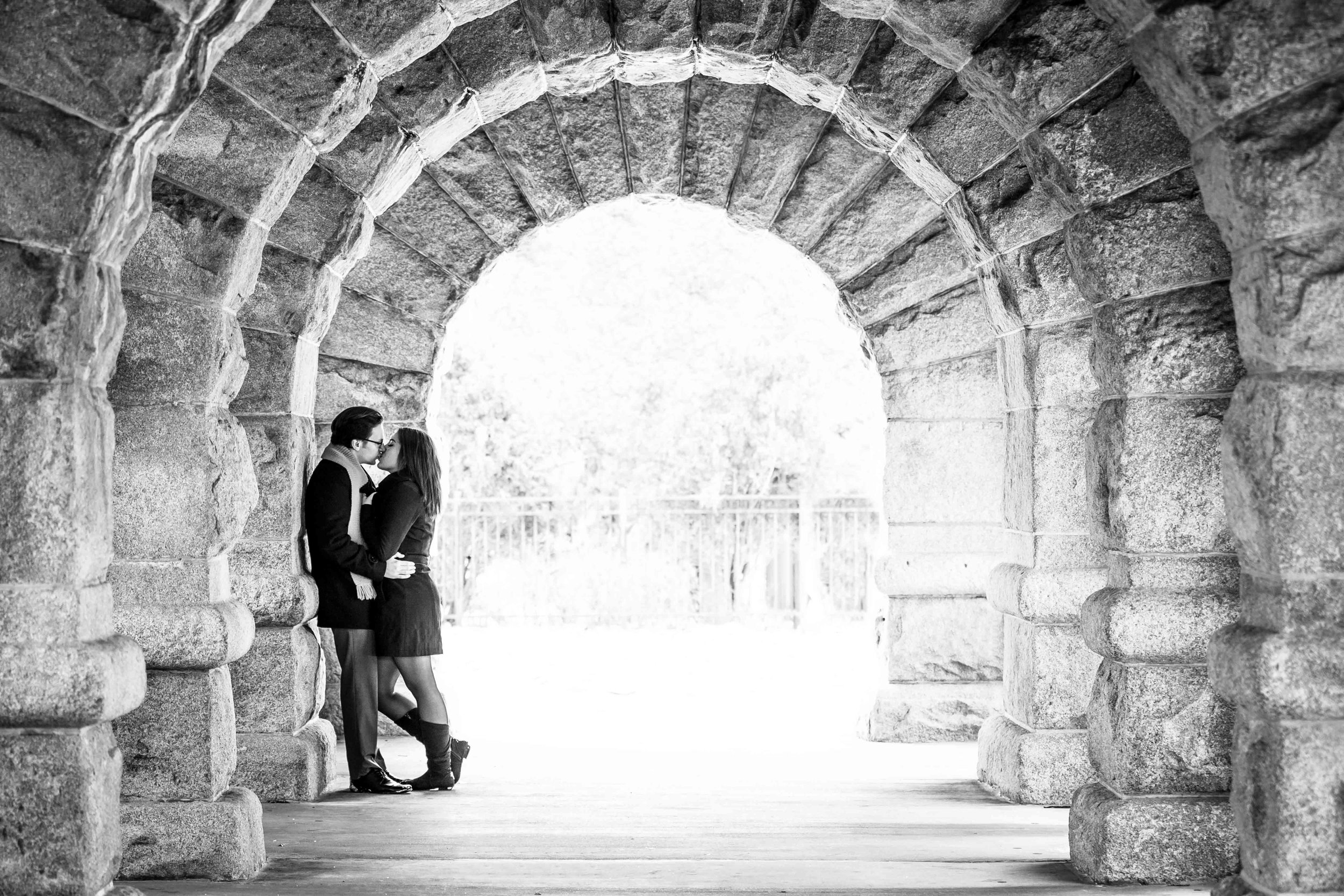  Embrace in the tunnel Lincoln Park 