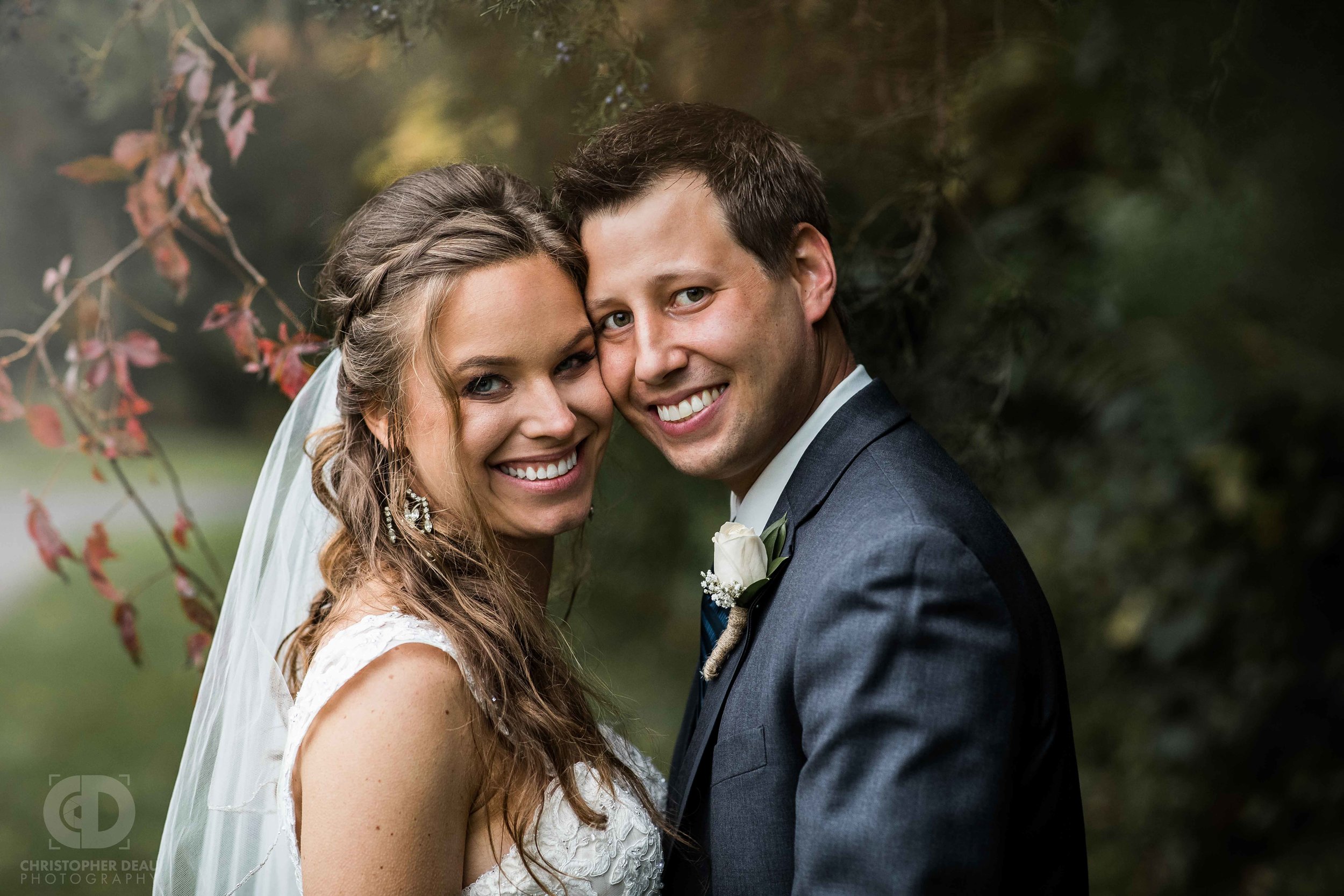  bride and groom portraits dramatic lighting 