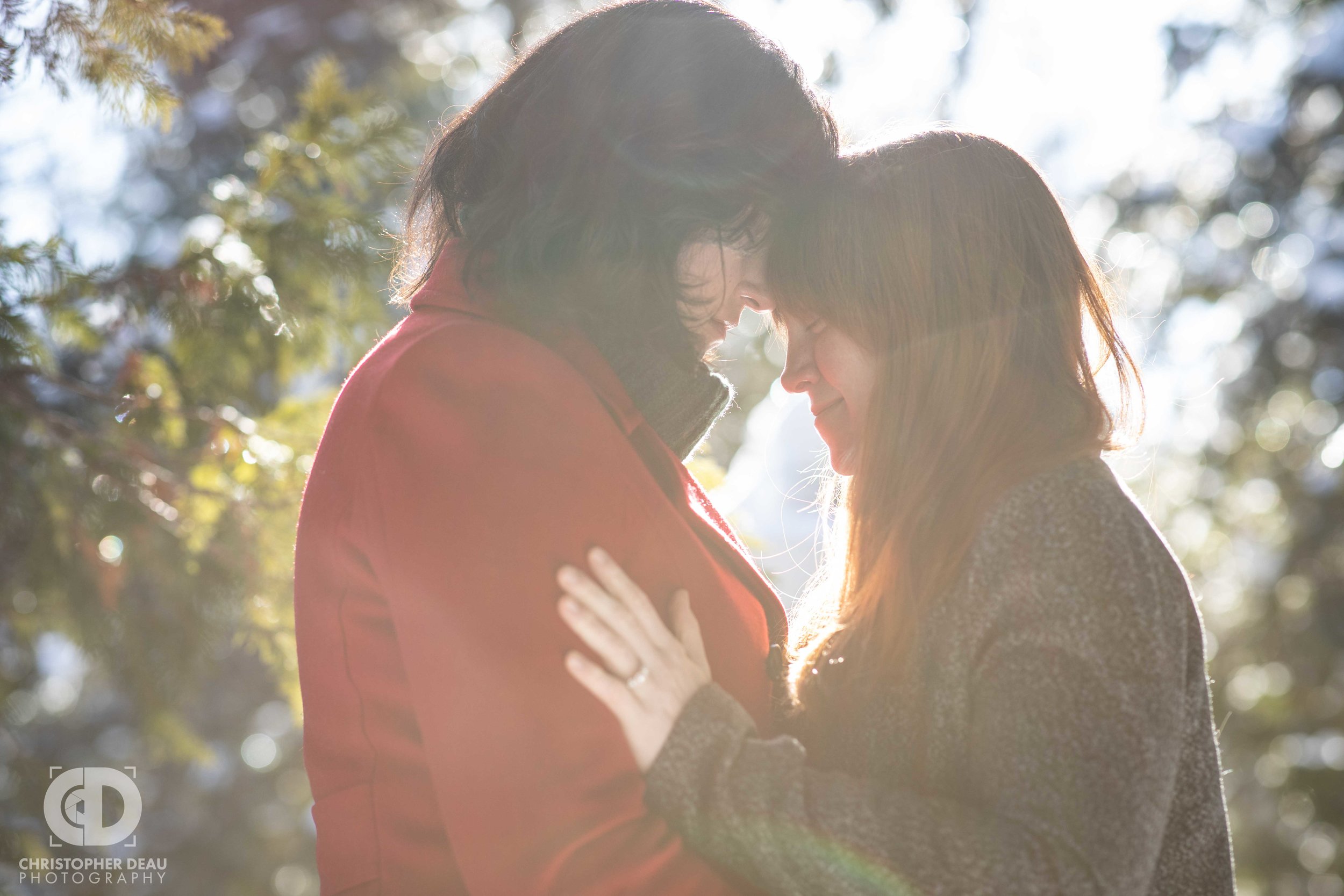  Boyne Mountain Resort engagement session 