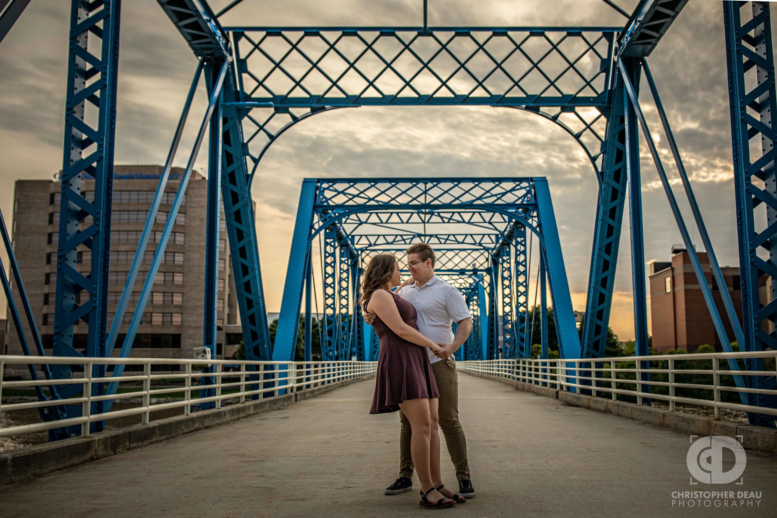 Couple on the blue bridge.jpg