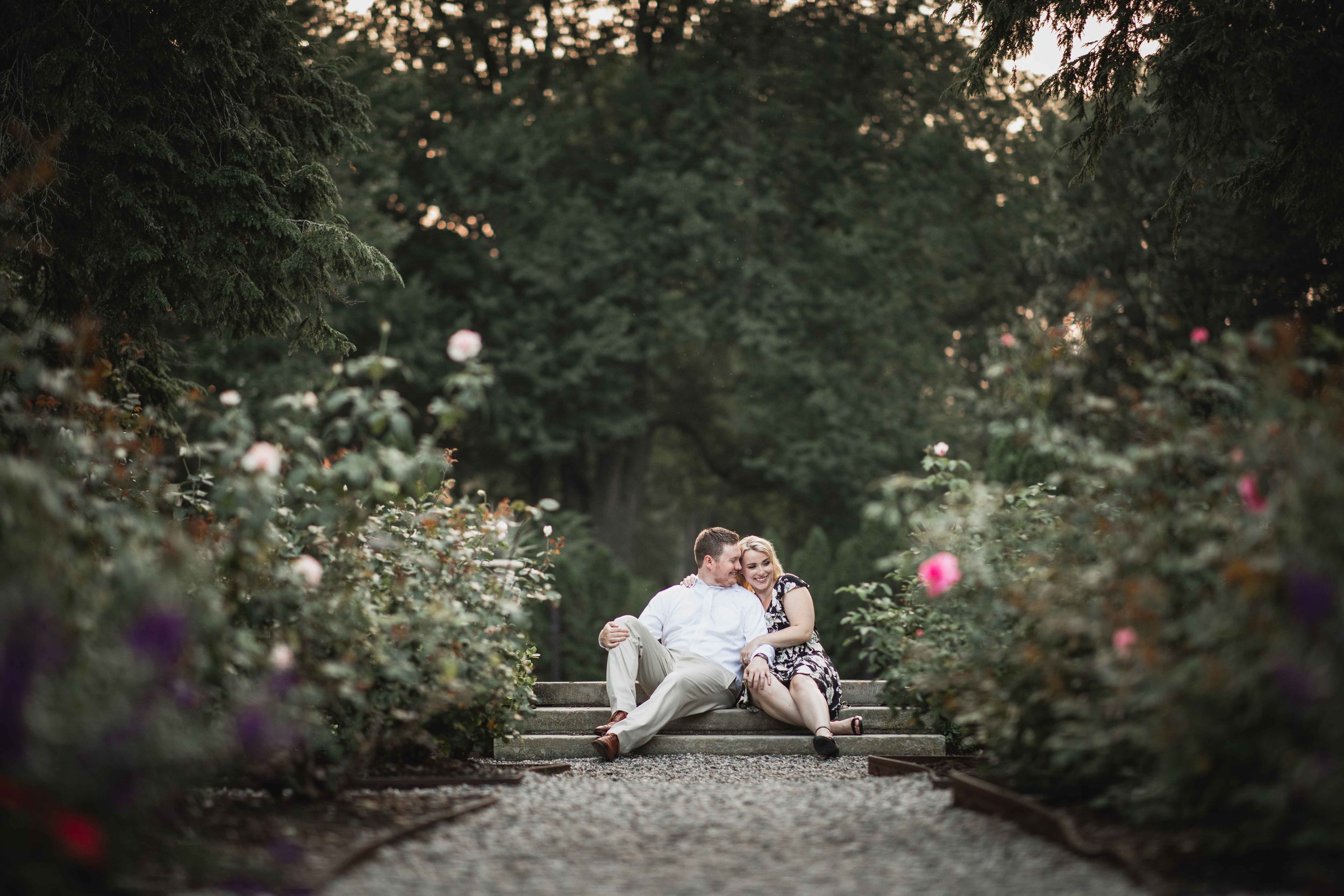 detroit engagement photos