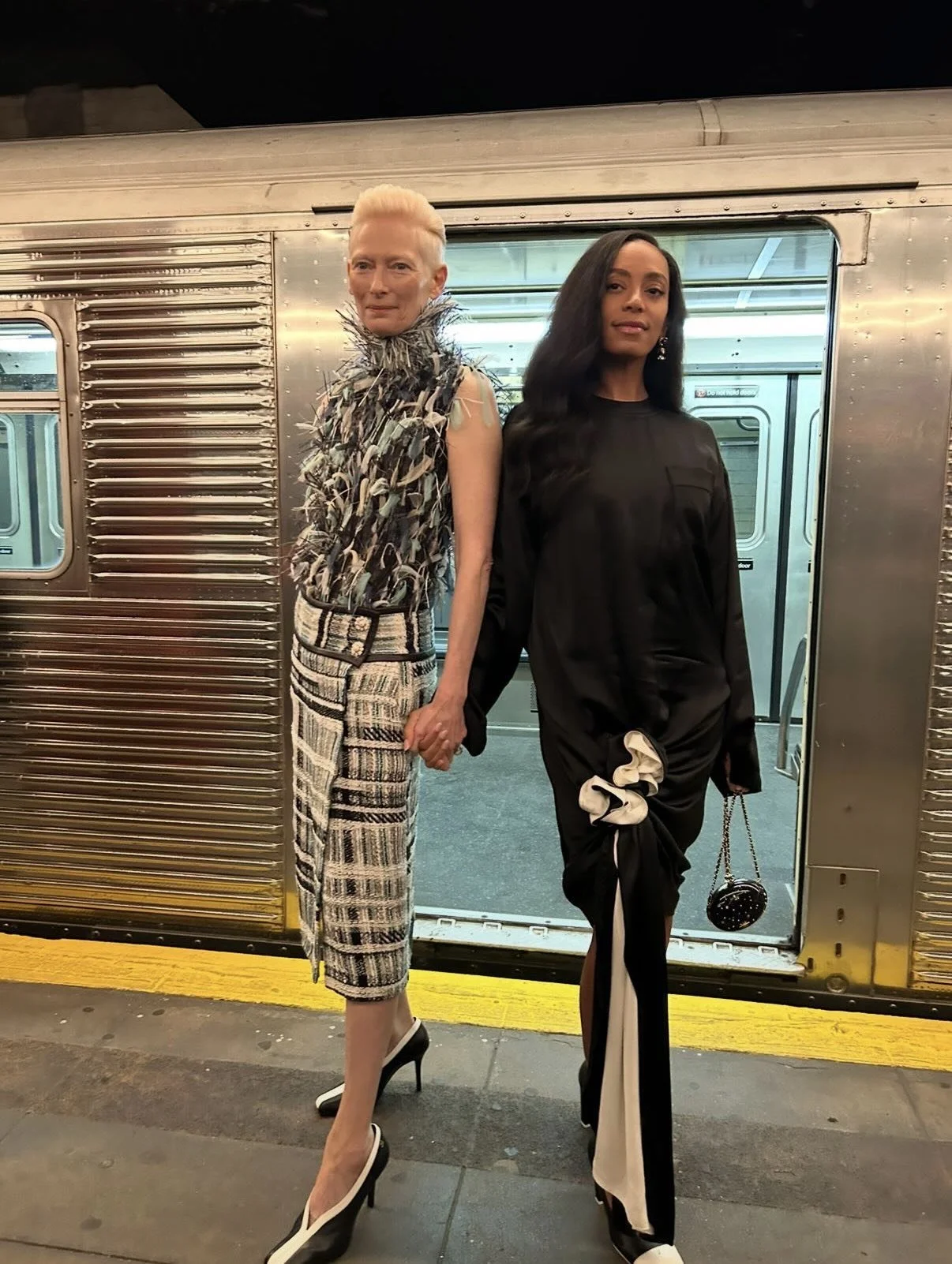 Tilda Swinton and Solange