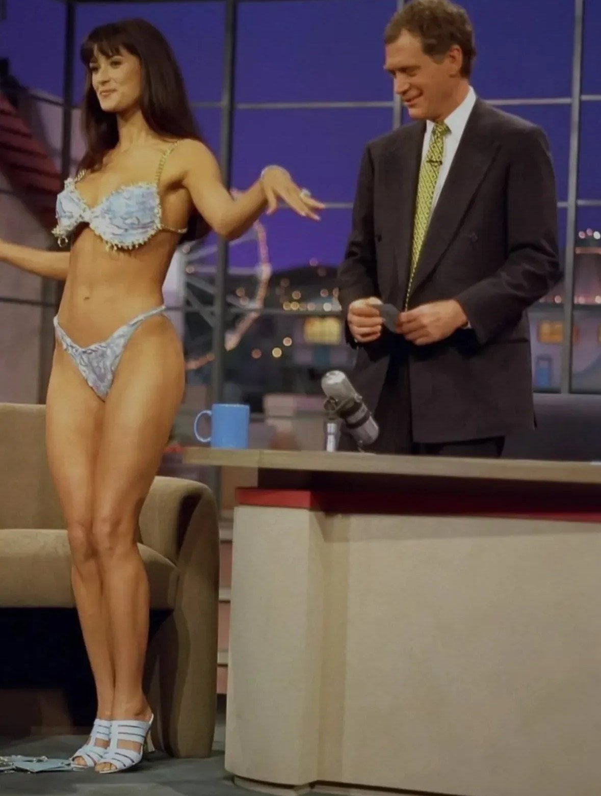 Pop Culturette Flashback: When Demi Moore Went on Letterman to Promote Striptease (1996)