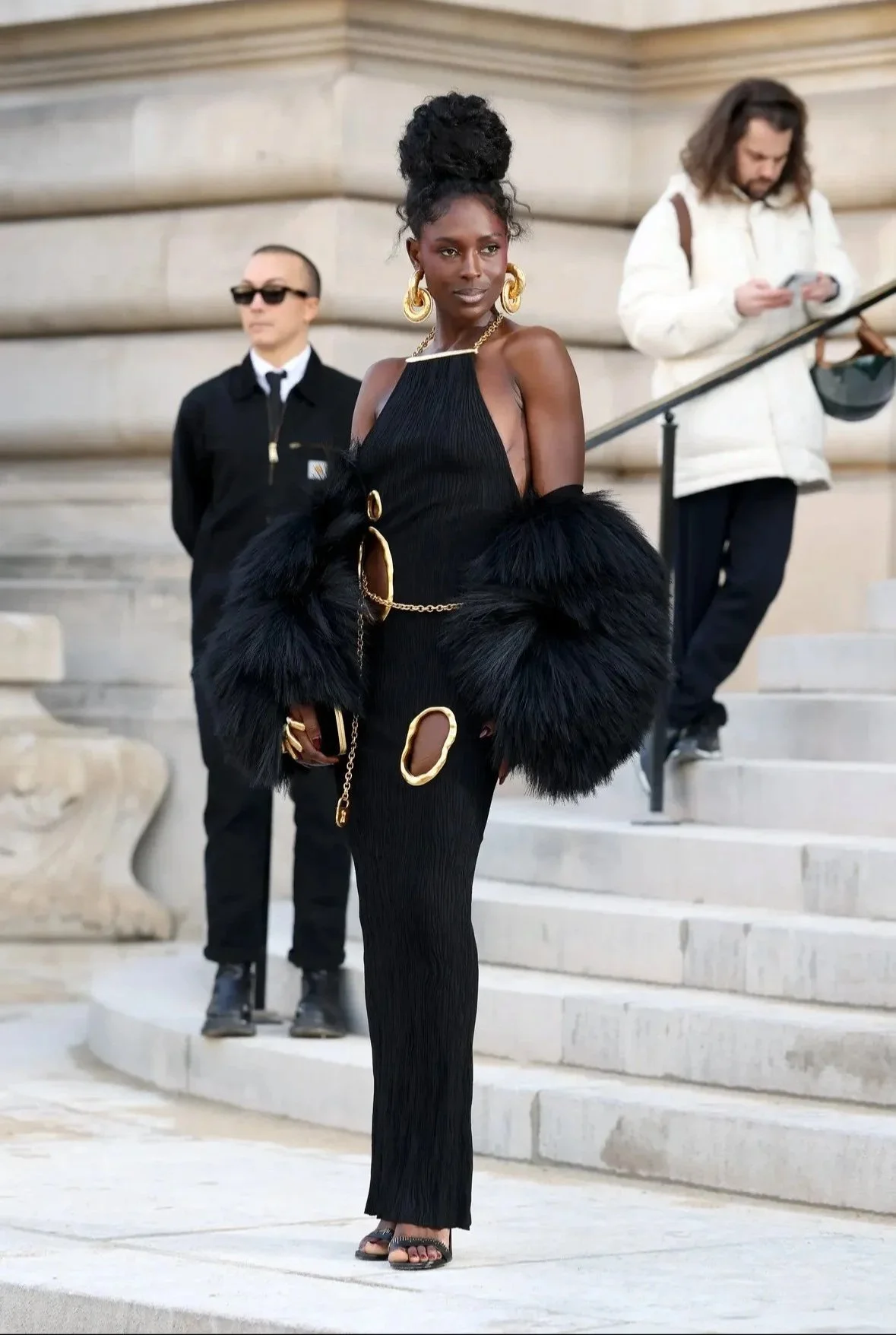 Jodie Turner-Smith Channels Goddess Energy at Schiaparelli Spring 2026 Couture