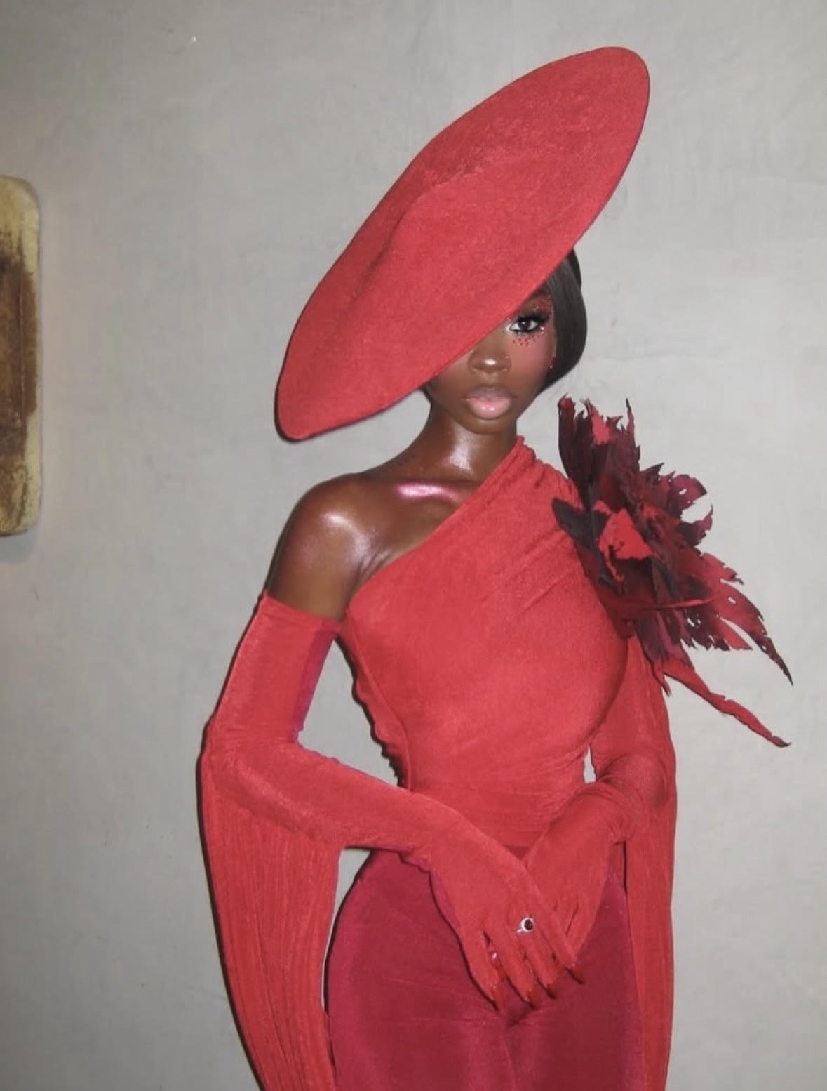 Seeing Red: Olandria Commands the Robert Wun Couture SS26 Front Row