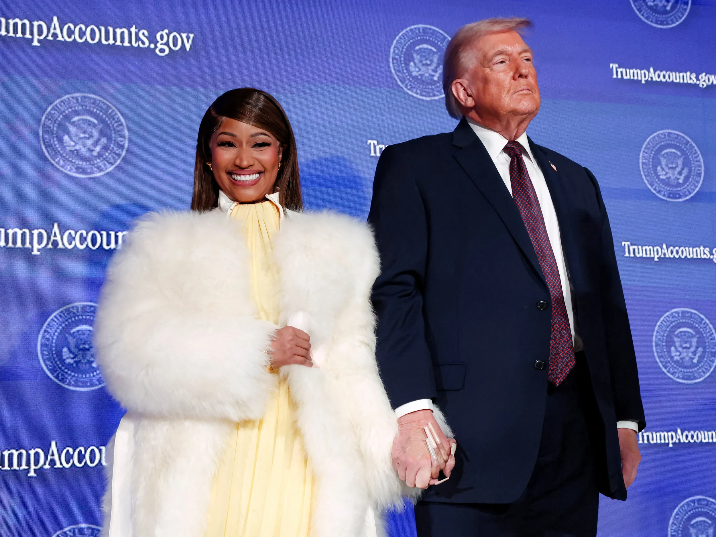 Nicki Minaj Calls Herself Trump’s “No. 1 Fan” at Washington Summit