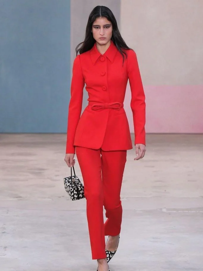 @carolinaherrera&rsquo;s Fall 2026 collection continues the house&rsquo;s ladylike legacy. #NYFW 💎