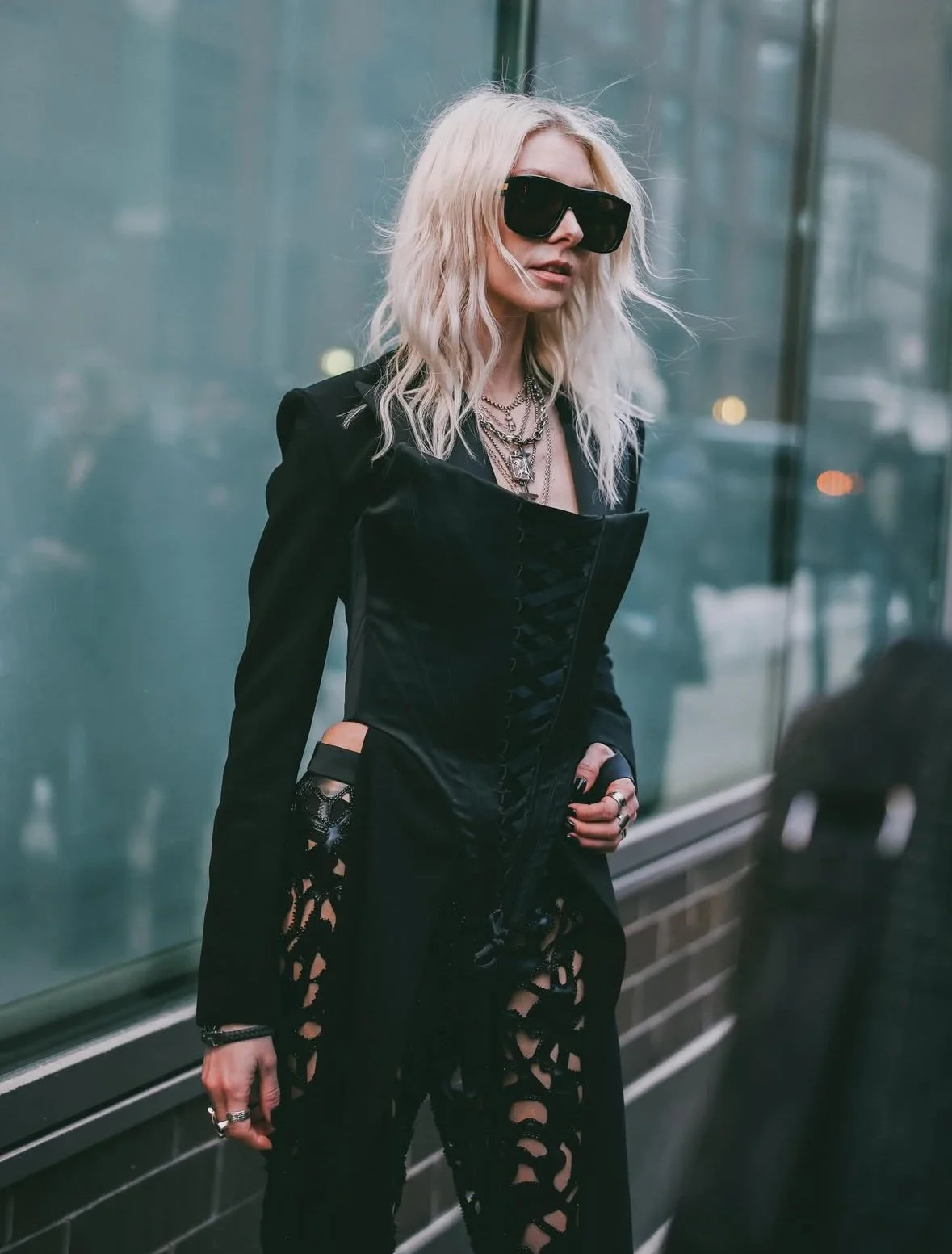 Spotted: Taylor Momsen Brings Gothic Glam to Christian Siriano’s Front Row at NYFW