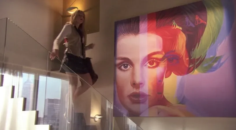 How the Van der Woodsen Penthouse Quietly Flexed Contemporary Art