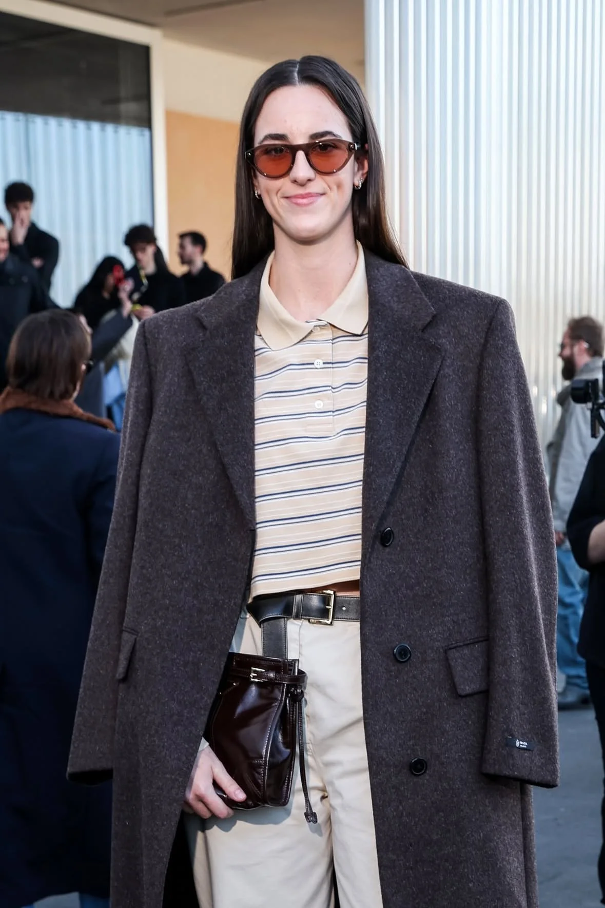 Caitlin Clark Does Milan the Prada Way